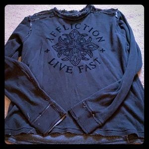 Affliction Black Long Sleeve